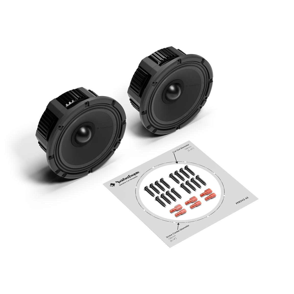 Rockford Fosgate PPROV2-65 complete speaker kit