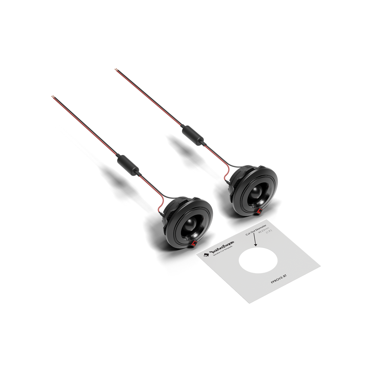 Rockford Fosgate PPROV2-BT complete tweeter kit