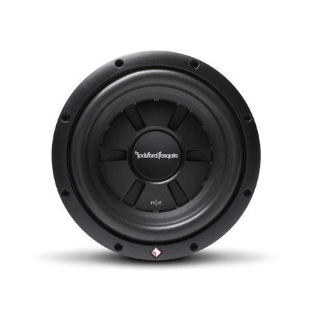 Rockford Fosgate R2SD4-10 shallow subwoofer front view