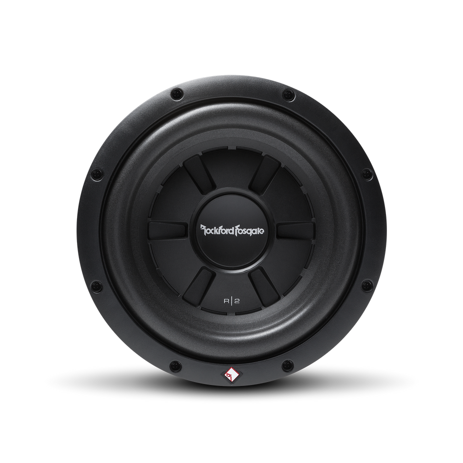 Rockford Fosgate R2SD4-10 shallow subwoofer front view