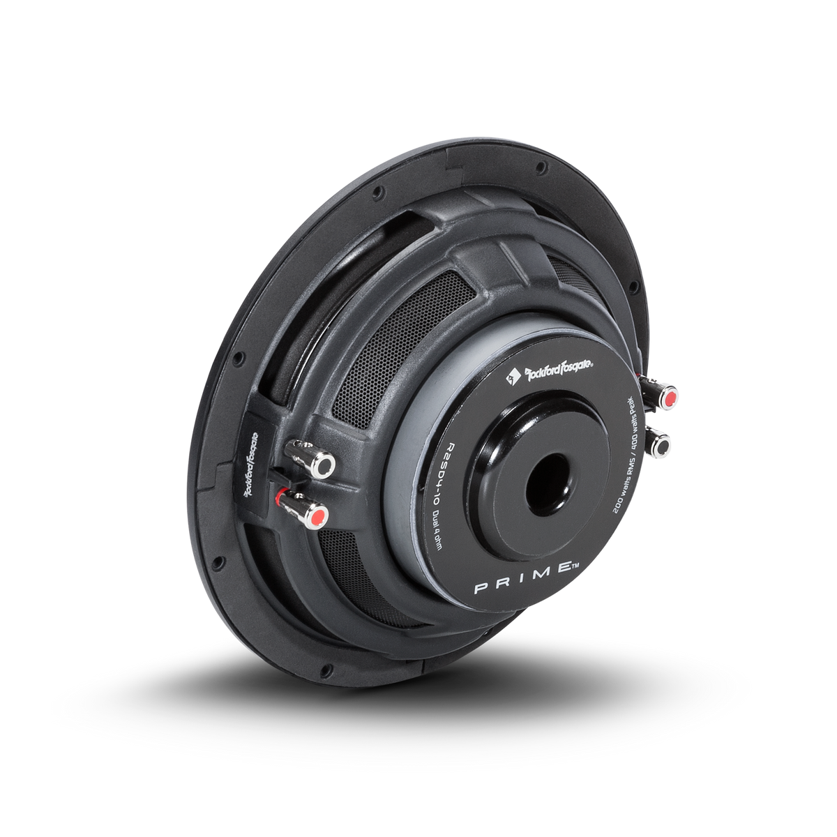 Rockford Fosgate R2SD4-10 shallow subwoofer rear view