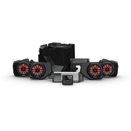 Rockford Fosgate RNGR18-STG4 Stage 4 Polaris Ranger audio system