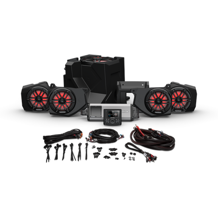 Rockford Fosgate RNGR18-STG4 installed audio system