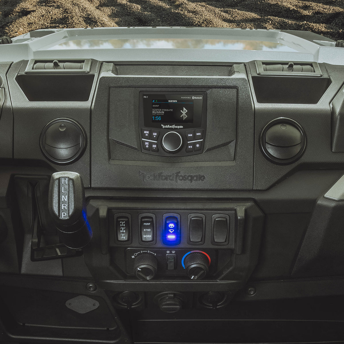 Rockford Fosgate RNGR18-STG4 Ranger front speaker installation