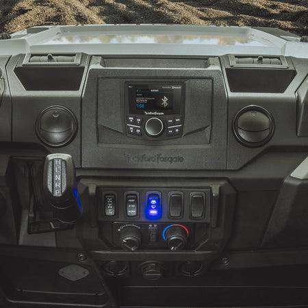 Rockford Fosgate RNGR18-STG4 Ranger front speaker installation