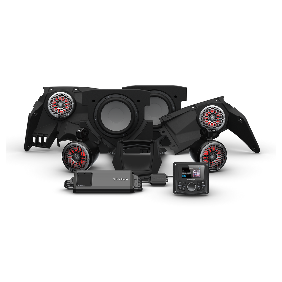 Rockford Fosgate X317-STG5 Can-Am X3 Stage 5 audio system components