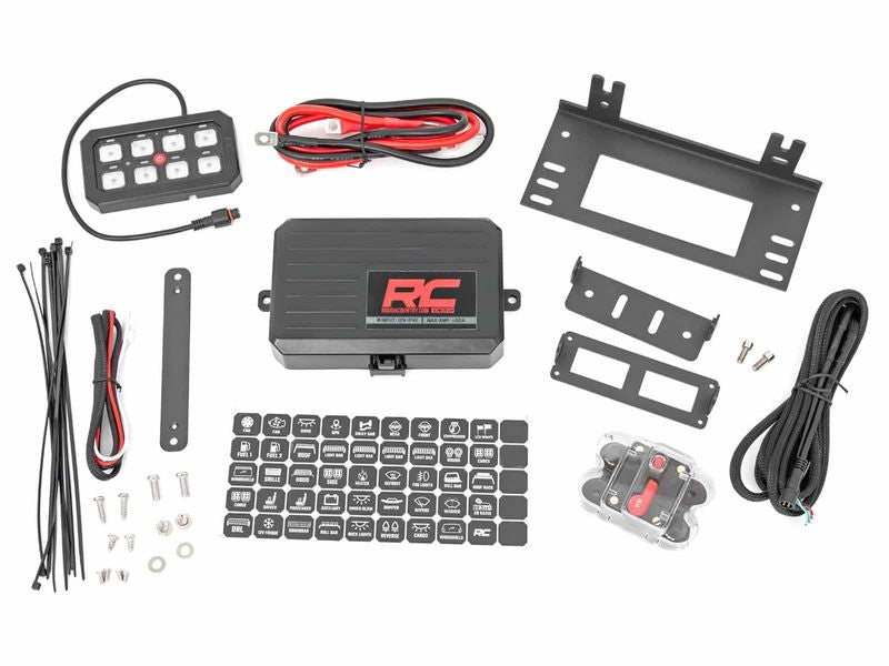 Rough Country 70970 eight-gang switch controller complete kit