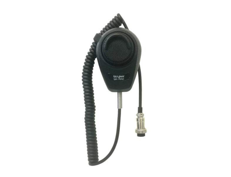 Stryker SR-76NC microphone with coiled cord and 4-pin connector