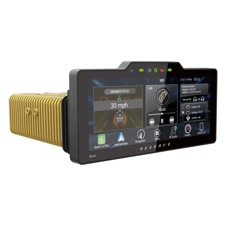 Soundstream Reserve SG.V2 touchscreen radio front view