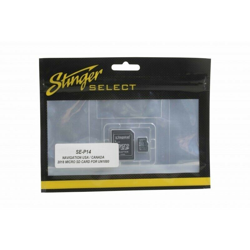 Stinger SE-P14 iGO North America Map Micro SD Card for Elev8 UN1880