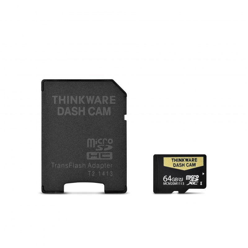 Thinkware TWA-SMU64 64GB microSD Memory Card with SD Adapter - view 1