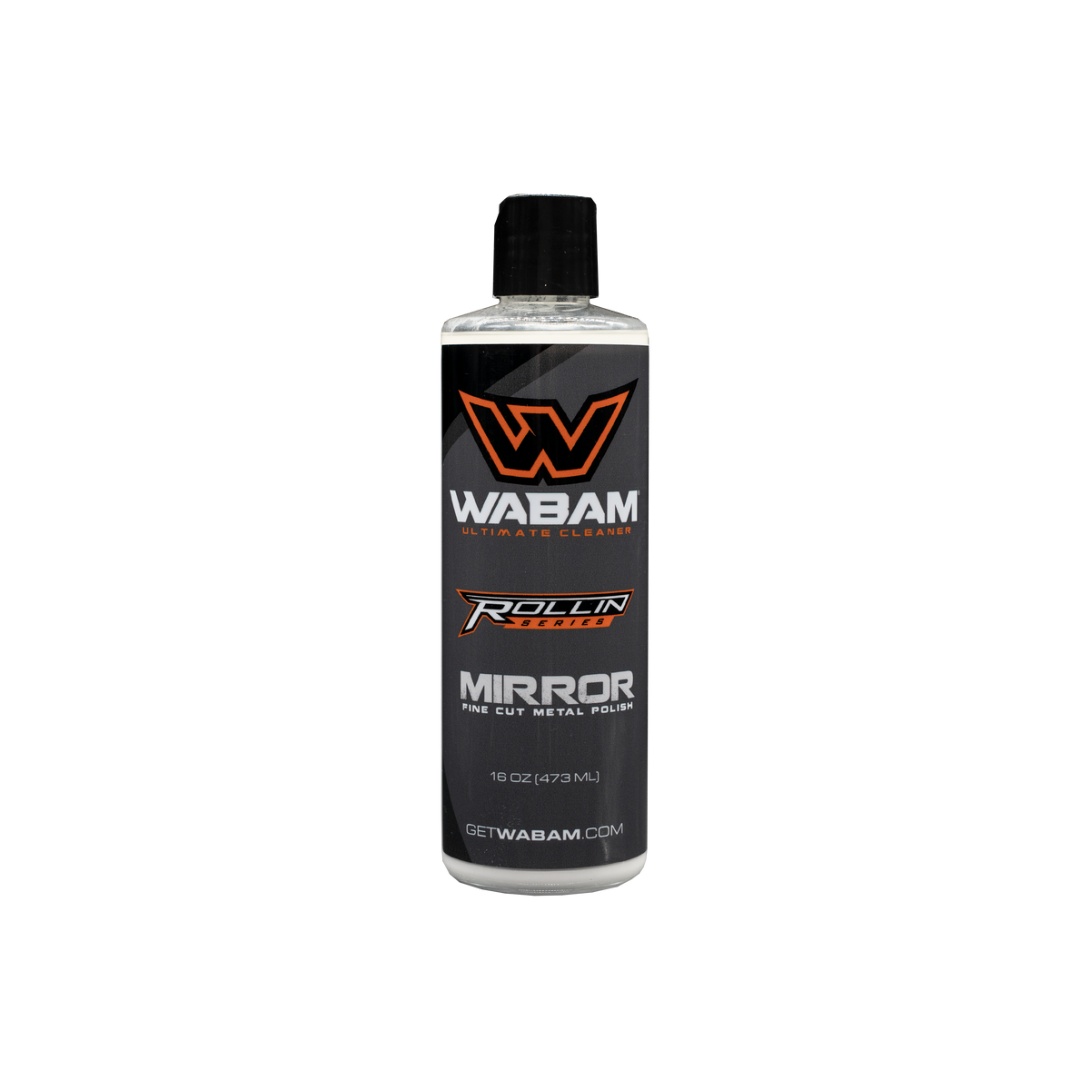 WABAM W100101 Mirror fine-cut metal polish 16-ounce bottle