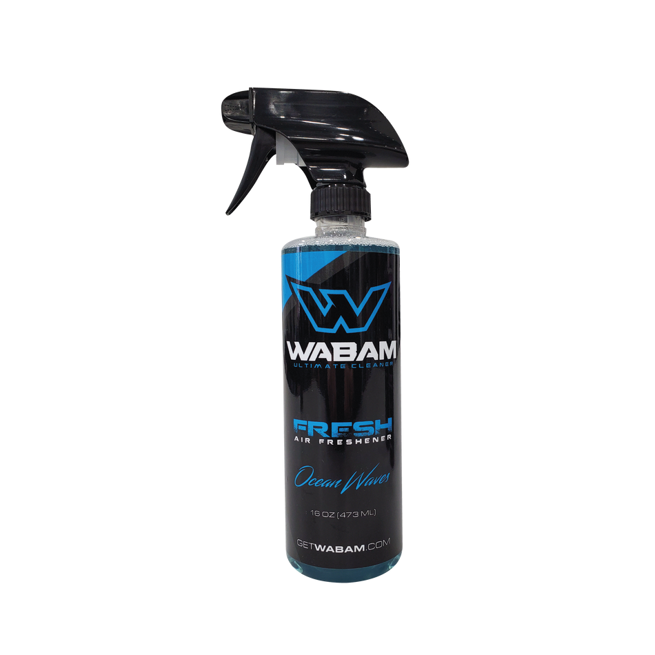 WABAM W230101 FRESH Ocean Waves automotive air freshener, 16 oz