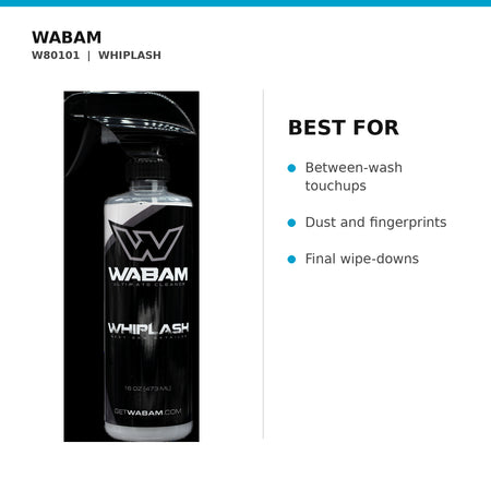 WABAM W80101 best for product guide on white background