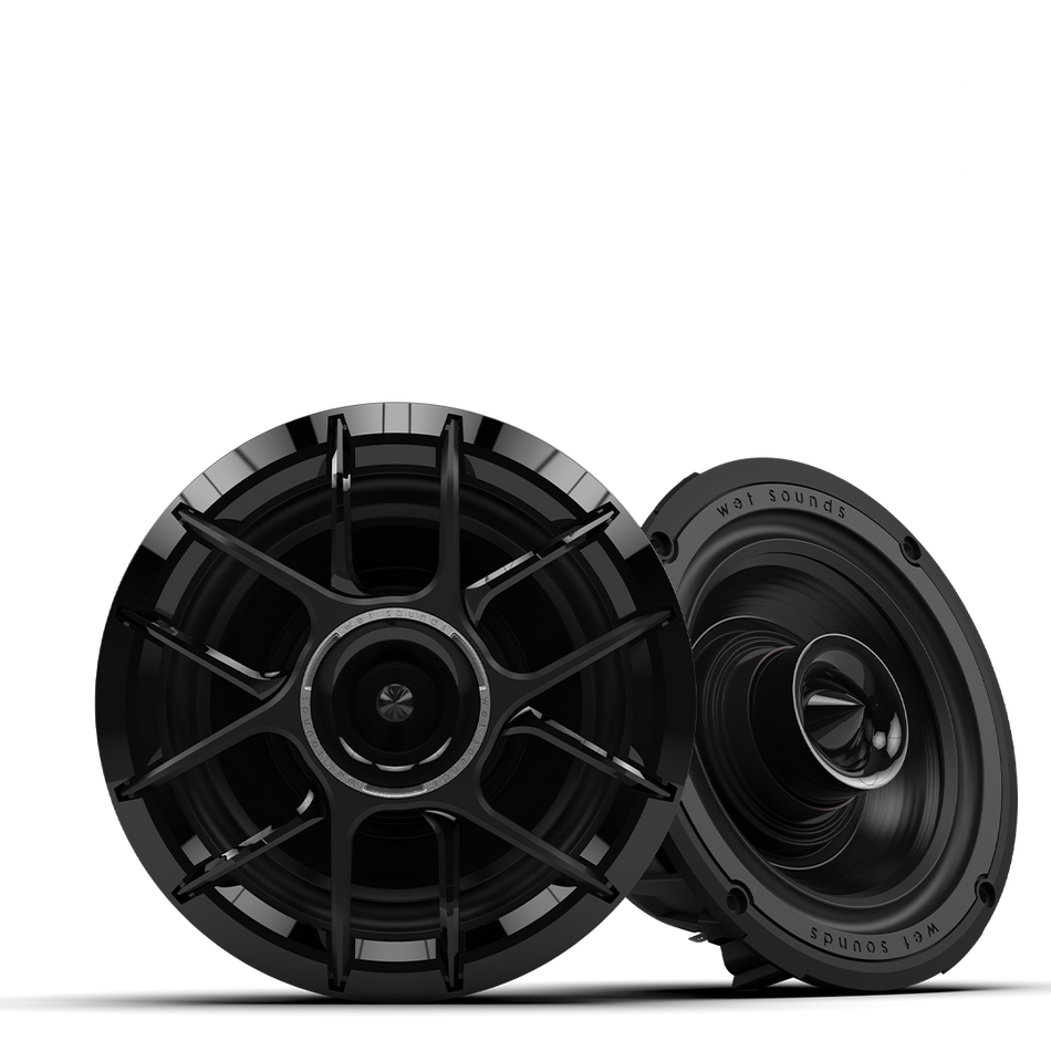 Wet Sounds ZERO 6 XZ-B 6.5-inch marine speakers