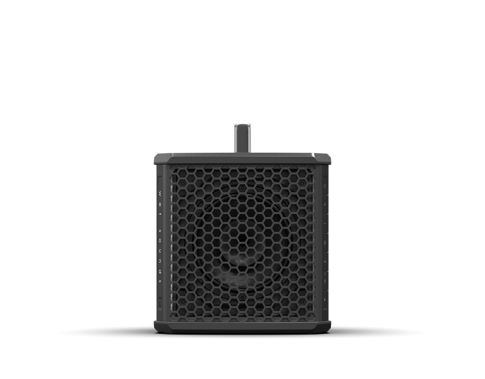 Wet Sounds WS-L portable Bluetooth speaker front view