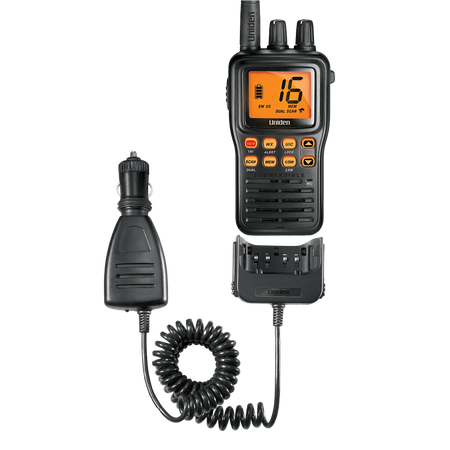 Uniden MHS75 Submersible Handheld VHF Marine Radio — view 4