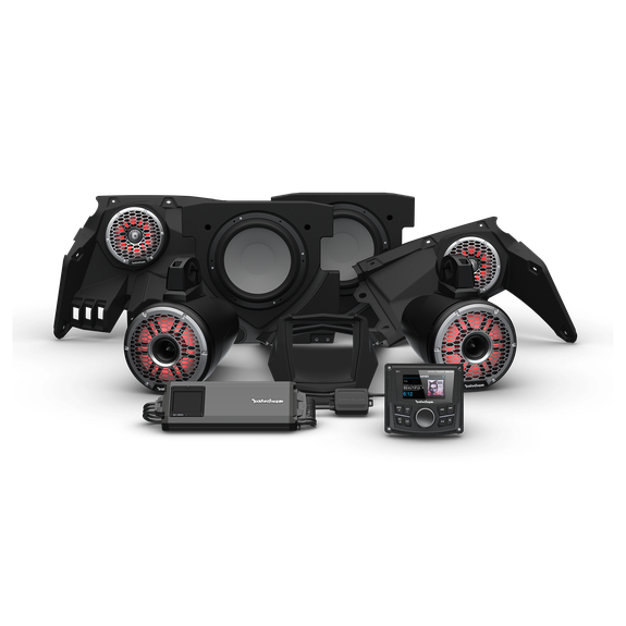 Rockford Fosgate X317-STG6 Stage 6 Can-Am Maverick X3 audio system components