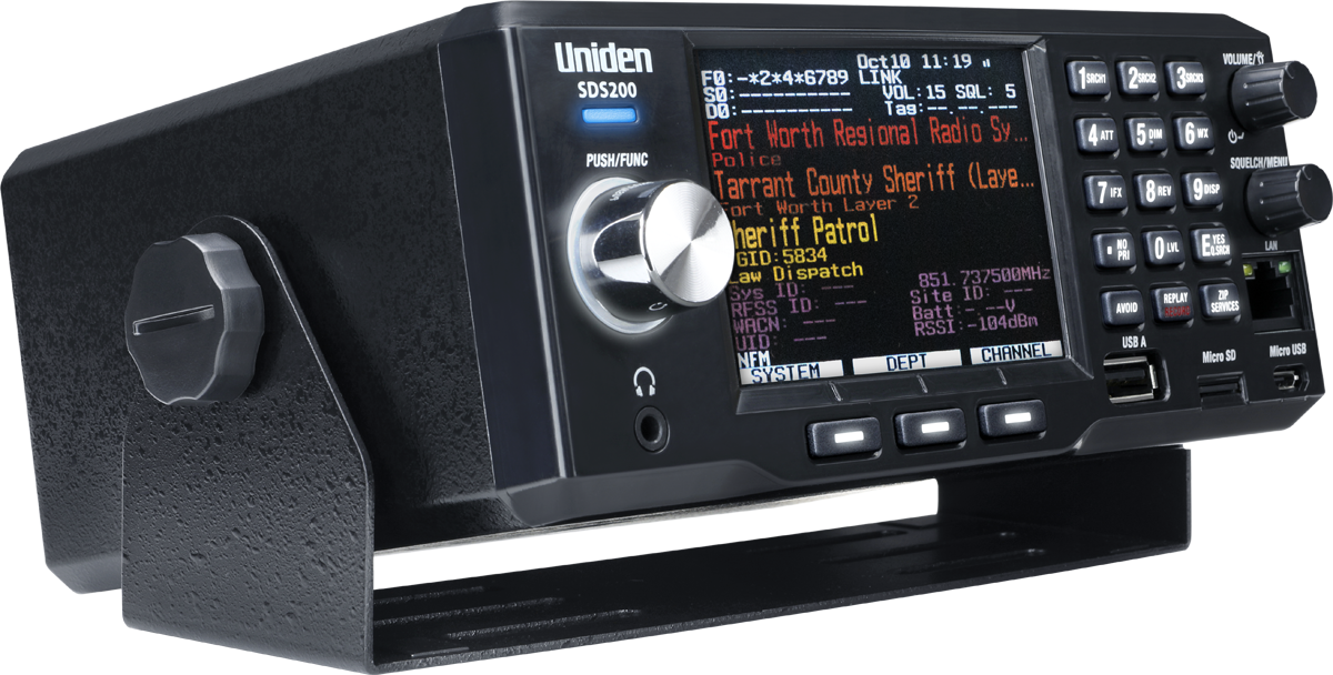 Uniden SDS200 True I/Q TrunkTracker X Base/Mobile Digital Police