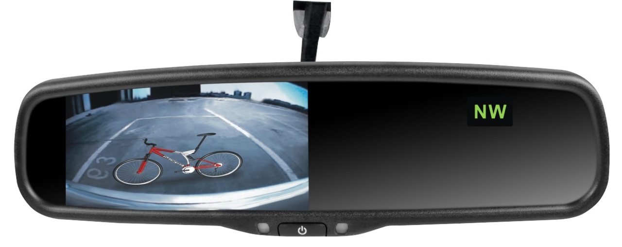 Rydeen MV432T Kit 10.5 Inch RearView Mirror 4.3 Inch ...