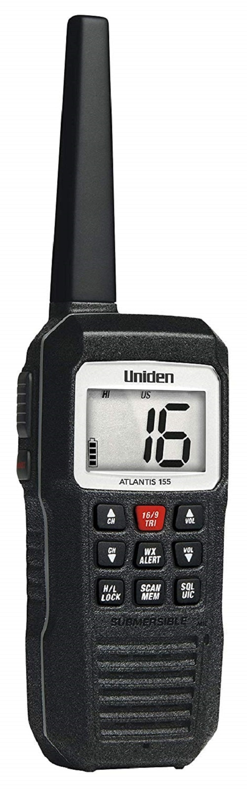 Uniden Atlantis 155 Handheld Floating VHF Marine Radio Boat 2Way