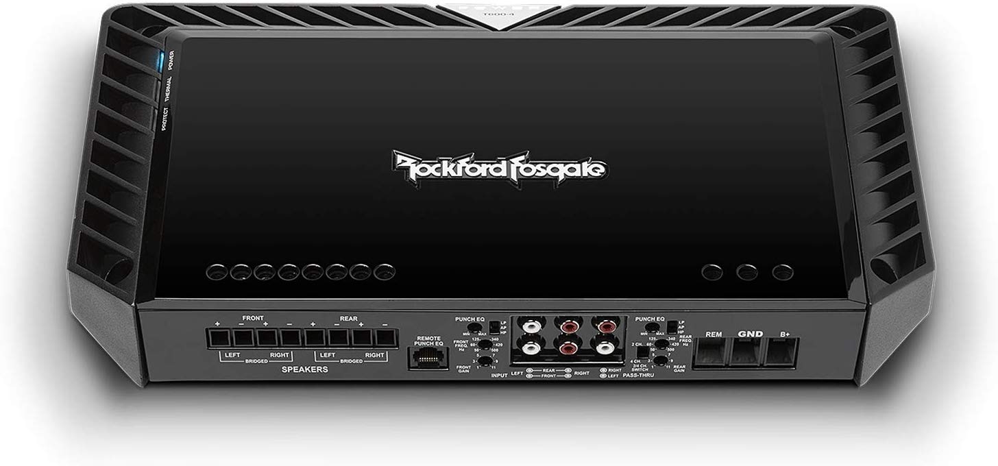 Rockford Fosgate アンプ T600-4 Rockford Fosgate T600-4 Durable 600W 4-Channel Car Speaker
