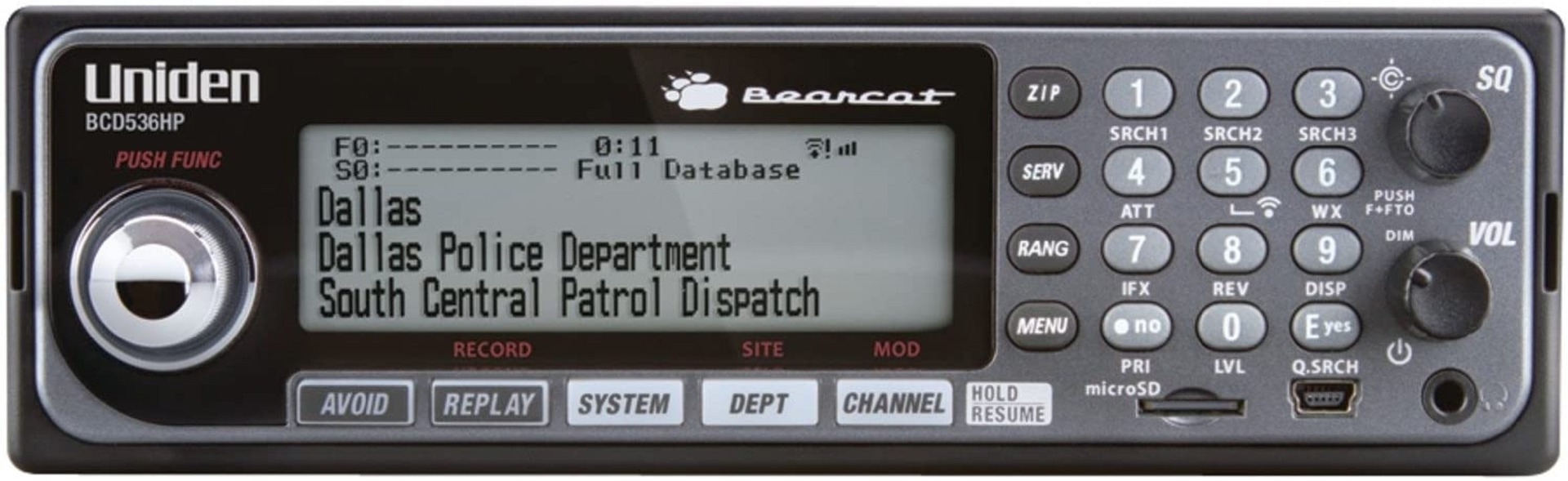 uniden police scanner