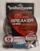 Rockford Fosgate RFWP12-15 12 AWG Speaker Wire Packaged 15 Foot Frosted Black/Silver