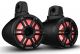 Rockford Fosgate M2WL-8HB Color Optix Horn Wake Tower Speakers - Black
