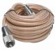 Pro Trucker 18' Clear CB Antenna Mini-8 Coax Cable with PL-259 Connector