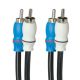 Stinger SMRCA.5 All-Weather RCA Cable - 1.6 Foot