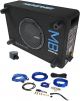 Memphis MBE8SP 300W Single 8 Inches Amplified Ported Loaded Enclosure