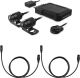 Kenwood STZRF200-1X2 Product Bundle STZ-RF200WD Dash Cam + GPS Rear-View Cam & 2 STZ-RFCC100 3.3' Extension Cables