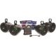MTX UNI-2-PRCAA Universal UTV Kit with Amplifier & 4 Roll Cage 6.5