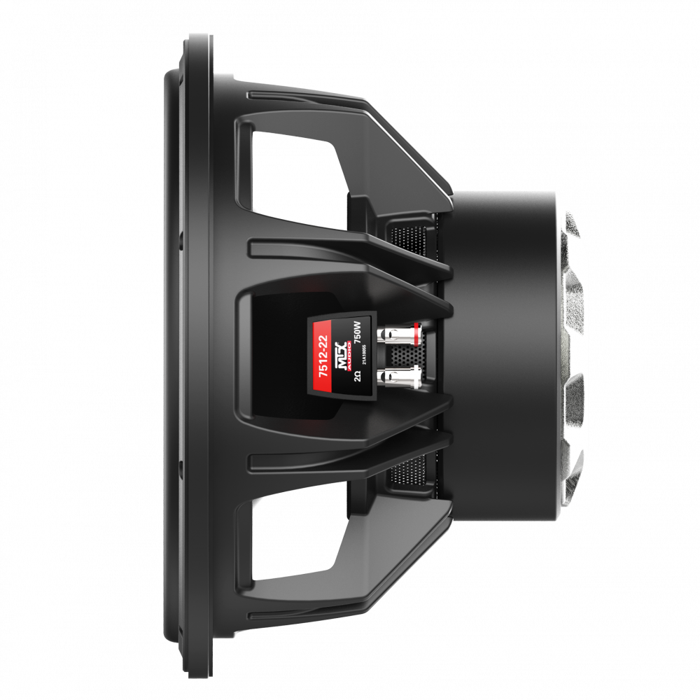 MTX 7512-22 12'' 750W 2 Ohm Dual Round Subwoofer