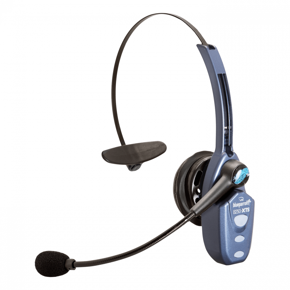 Blue Parrott B250-XTS SE Bluetooth Wireless Trucker Headset w/ USB