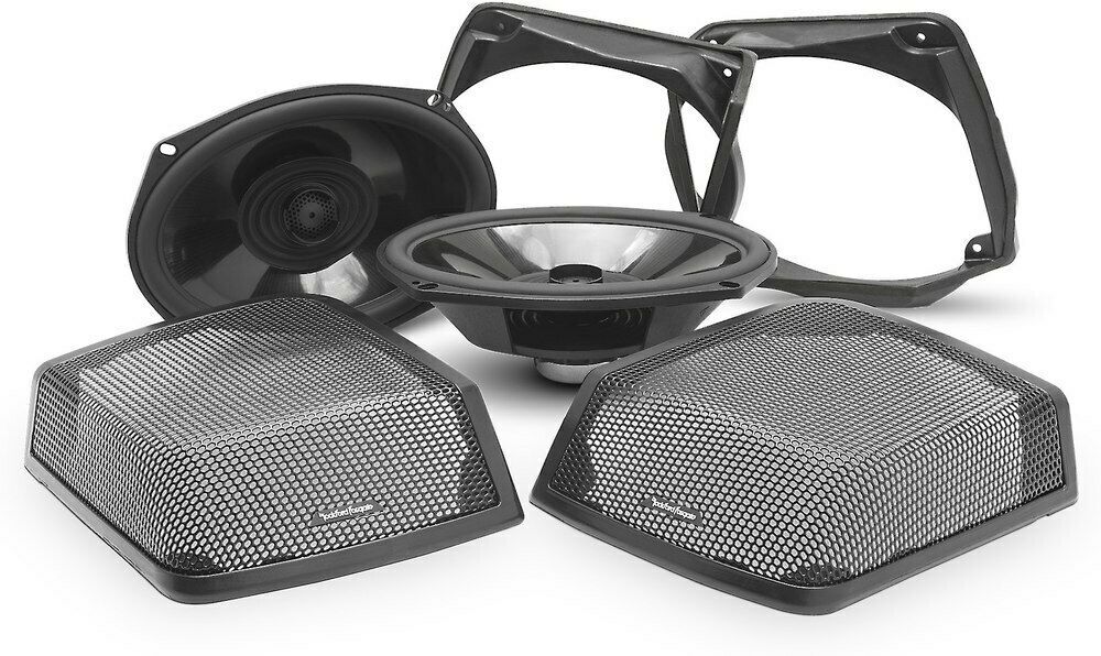 Rockford Fosgate 6x9” Bag Lid Speaker Kit for Select Harley