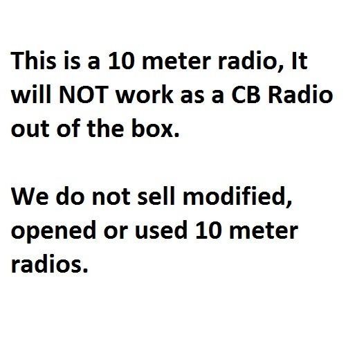 Connex CX-3300HP 10 Meter Amateur Ham Mobile Radio AM FM Dual