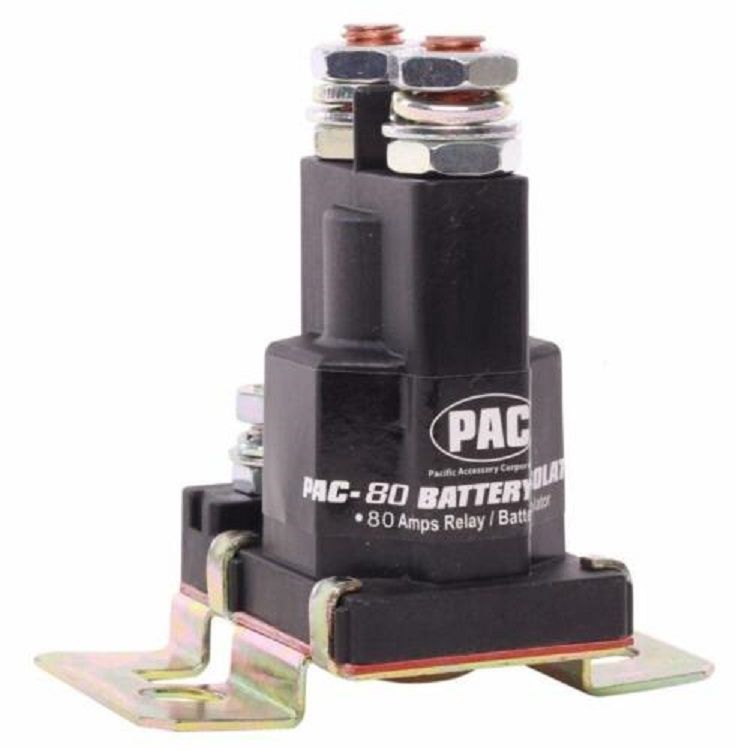 Stylemafia 80-amp Relay 12v Battery Isolator Relay 4 Pin Hea | Meses