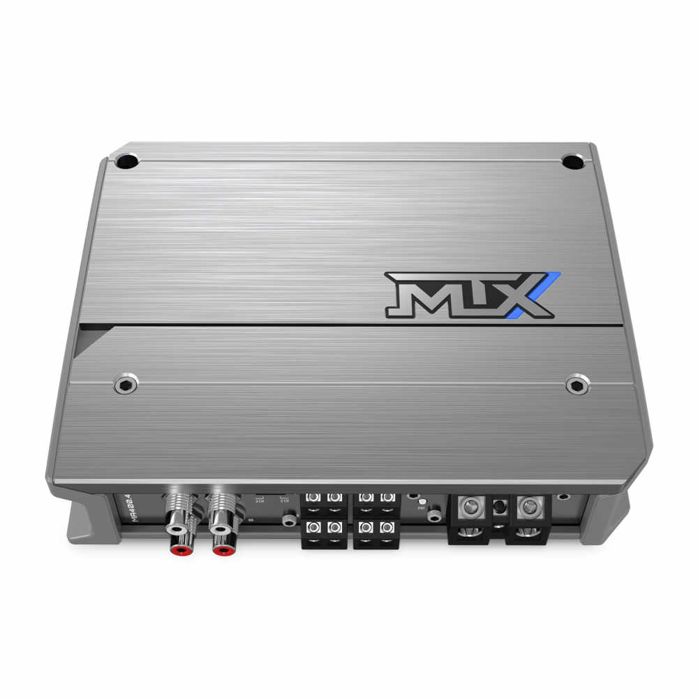 MTX MA400.4 Marine Amplifier 4-Channel Class D with LED 400W RMS Power