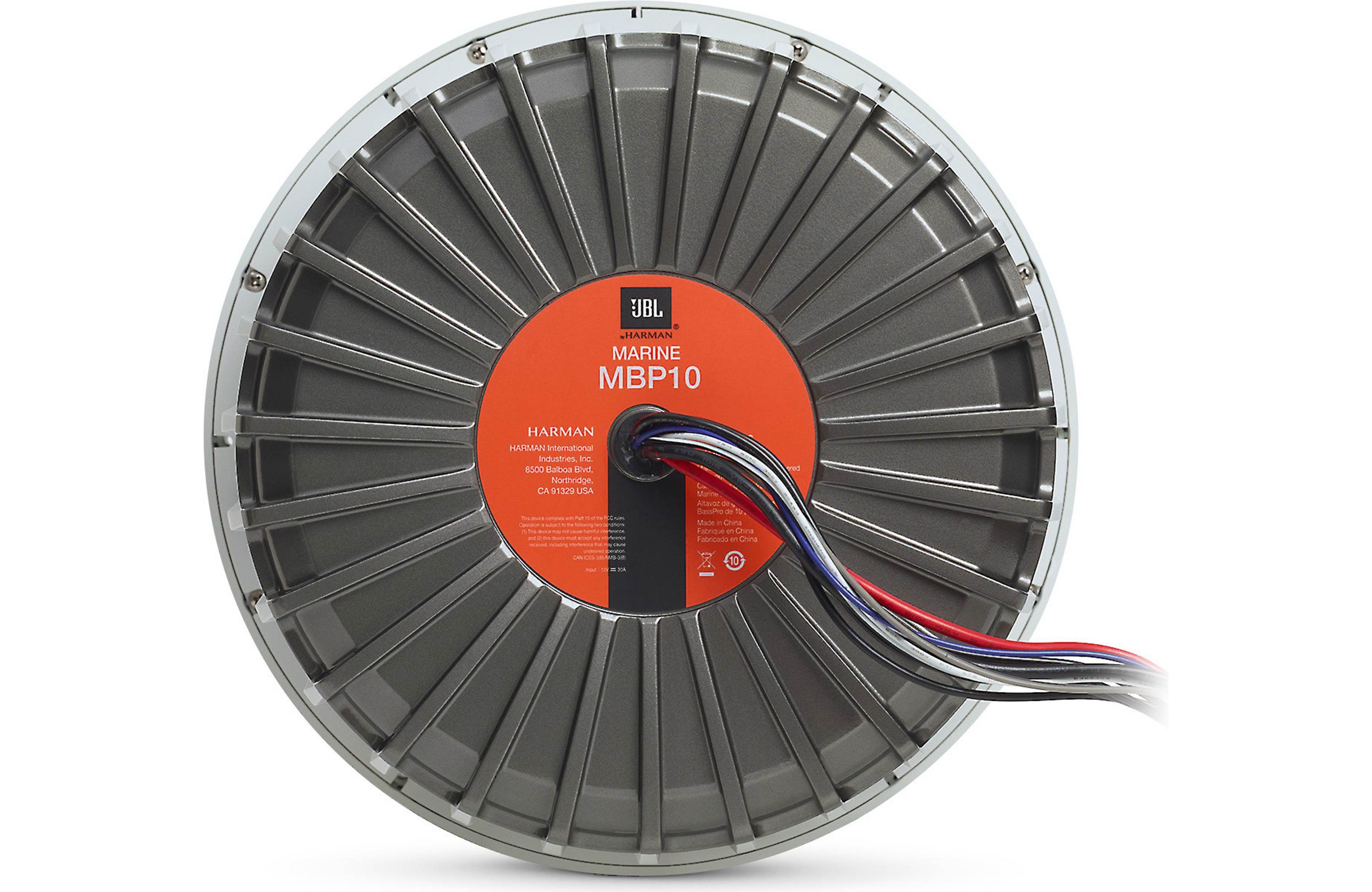 JBL 10" Marine Subwoofer 50036354011 eBay