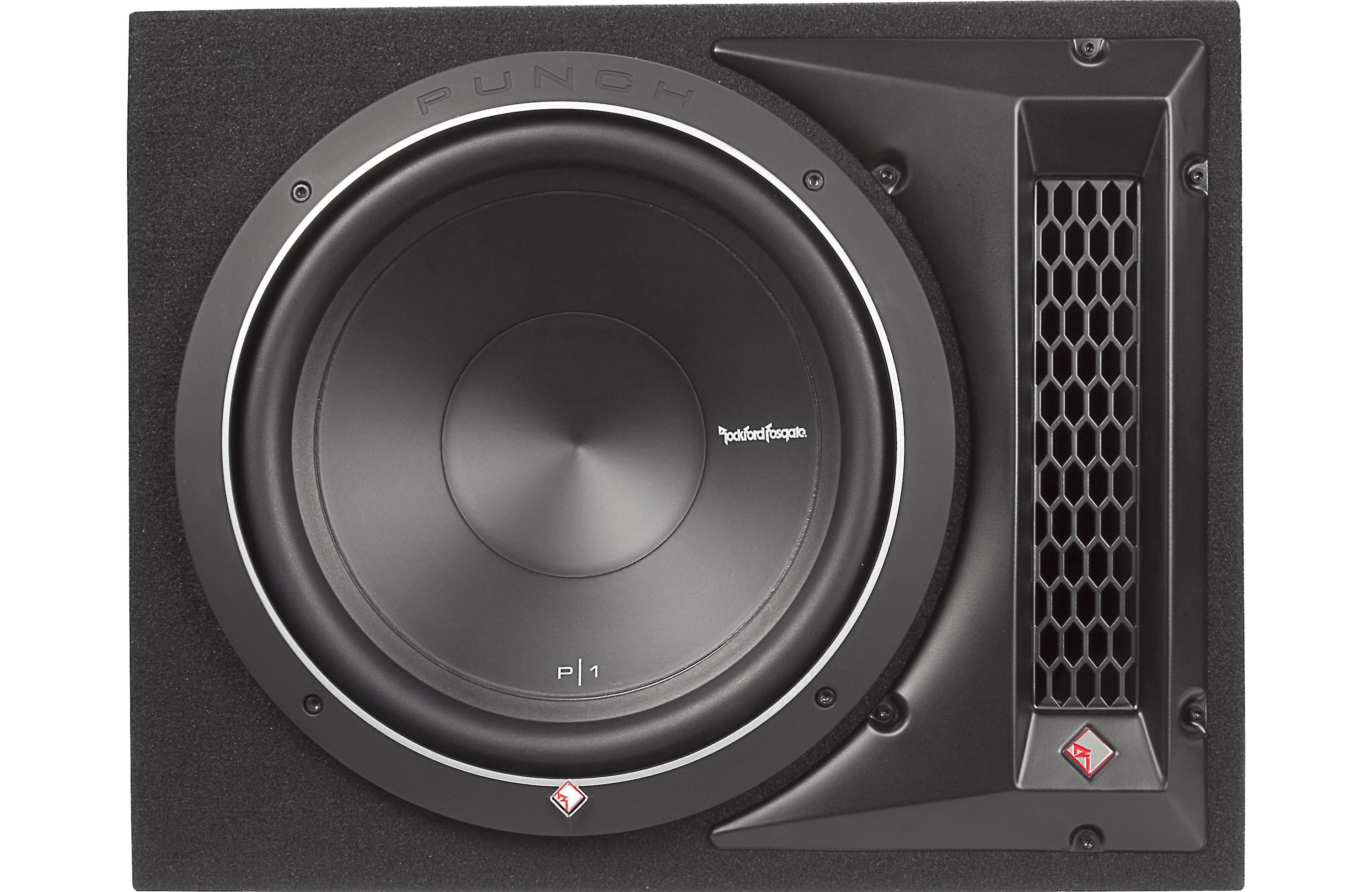 Rockford Fosgate P11X10 Punch P1 500W 10'' Ported Loaded Enclosed